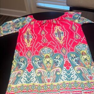 Vibrant Patterned Blouse